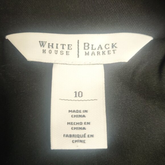 White House Black Market ~ Sz 10 ~ 2 Button Blazer / Jacket ~Excellent Condition - Picture 8 of 8